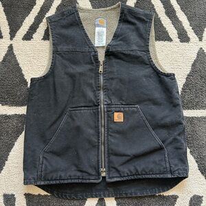 Carhartt lined vest